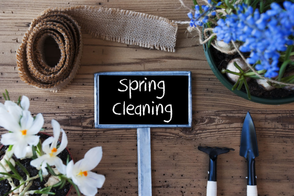 Tips for spring cleaning and organizing