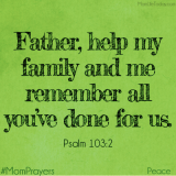 Mom Prayers for May - Remember What God has Done - MomLife Today