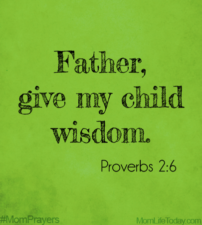A prayer for wisdom