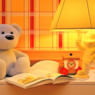 lamp-teddy-kids-room