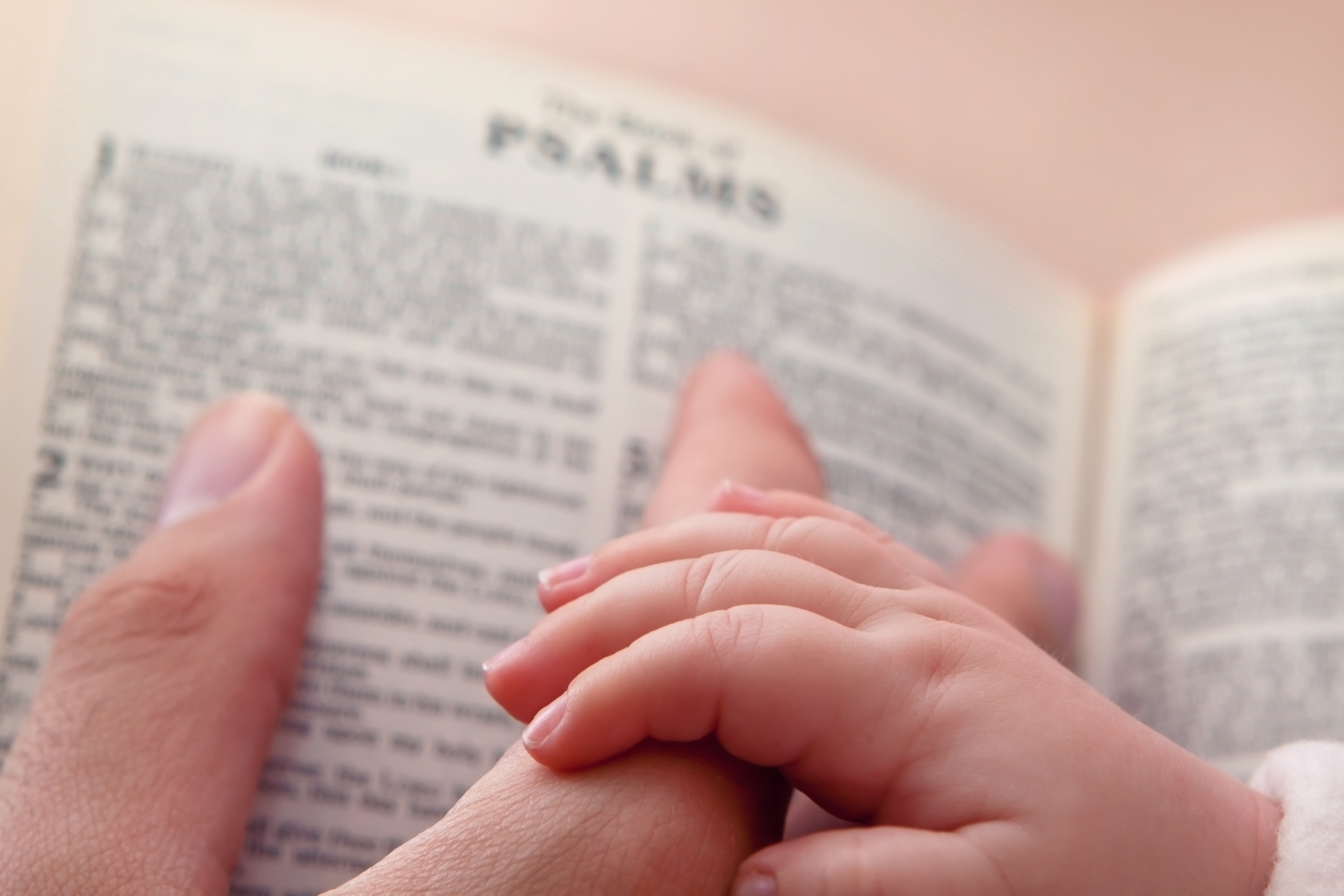 Bible-baby-hand