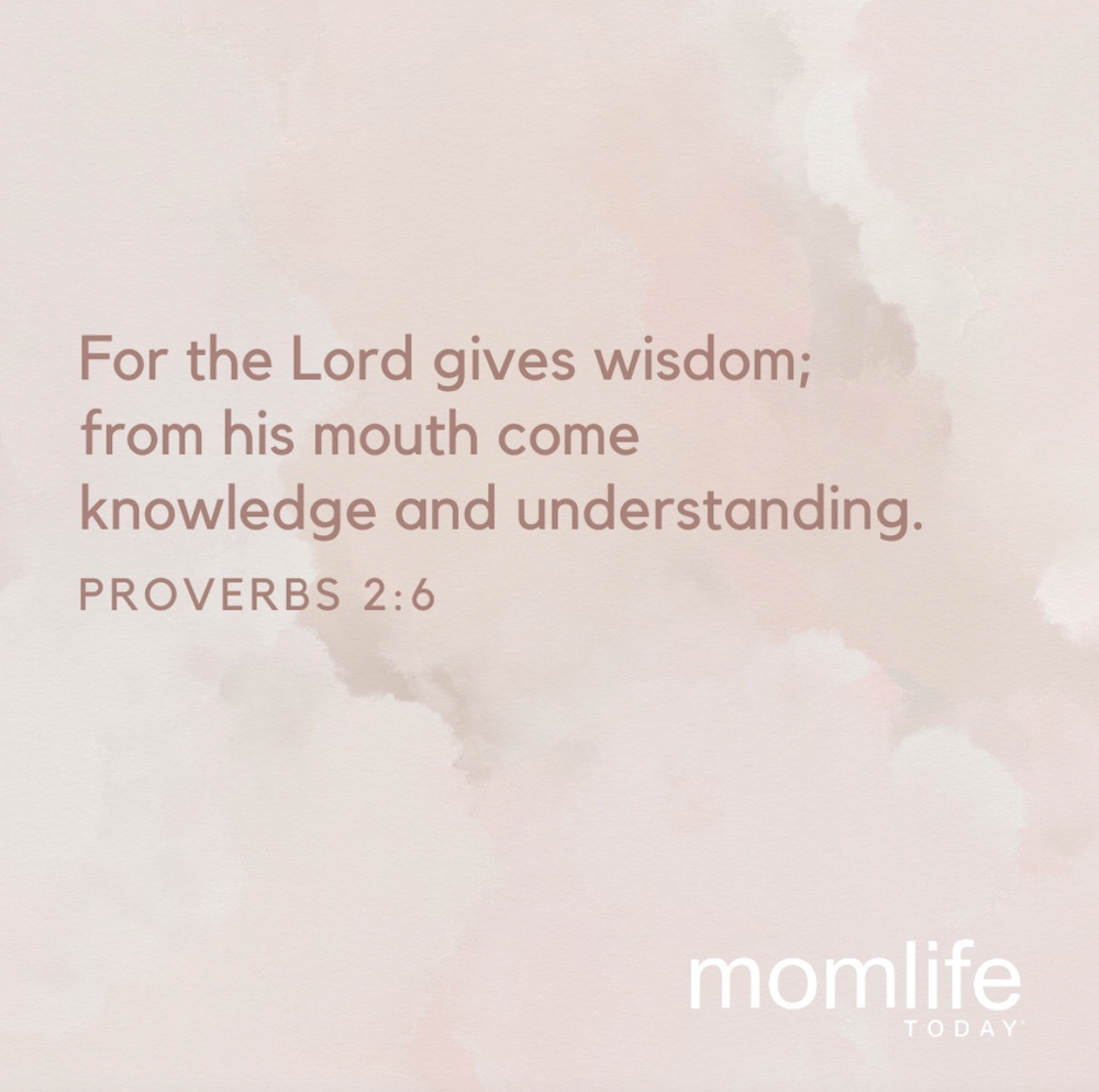 Proverbs 2:6 Wisdom from God