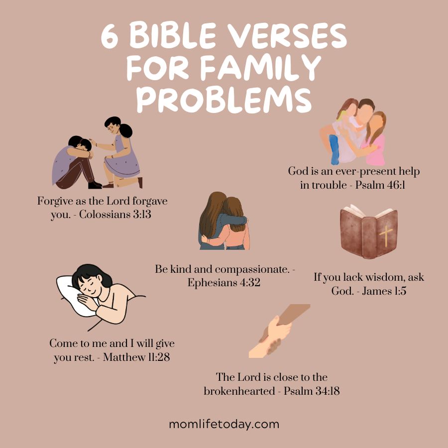 Bible verses for family problems
