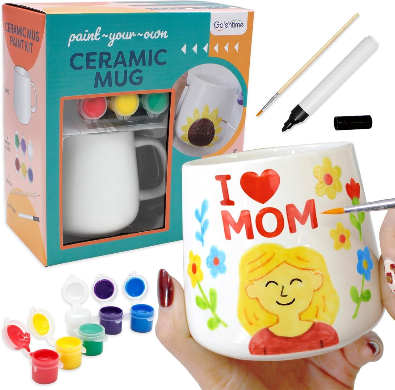 Father's Day Gift Ideas Ceramic mug kit - Father's day gift ideas