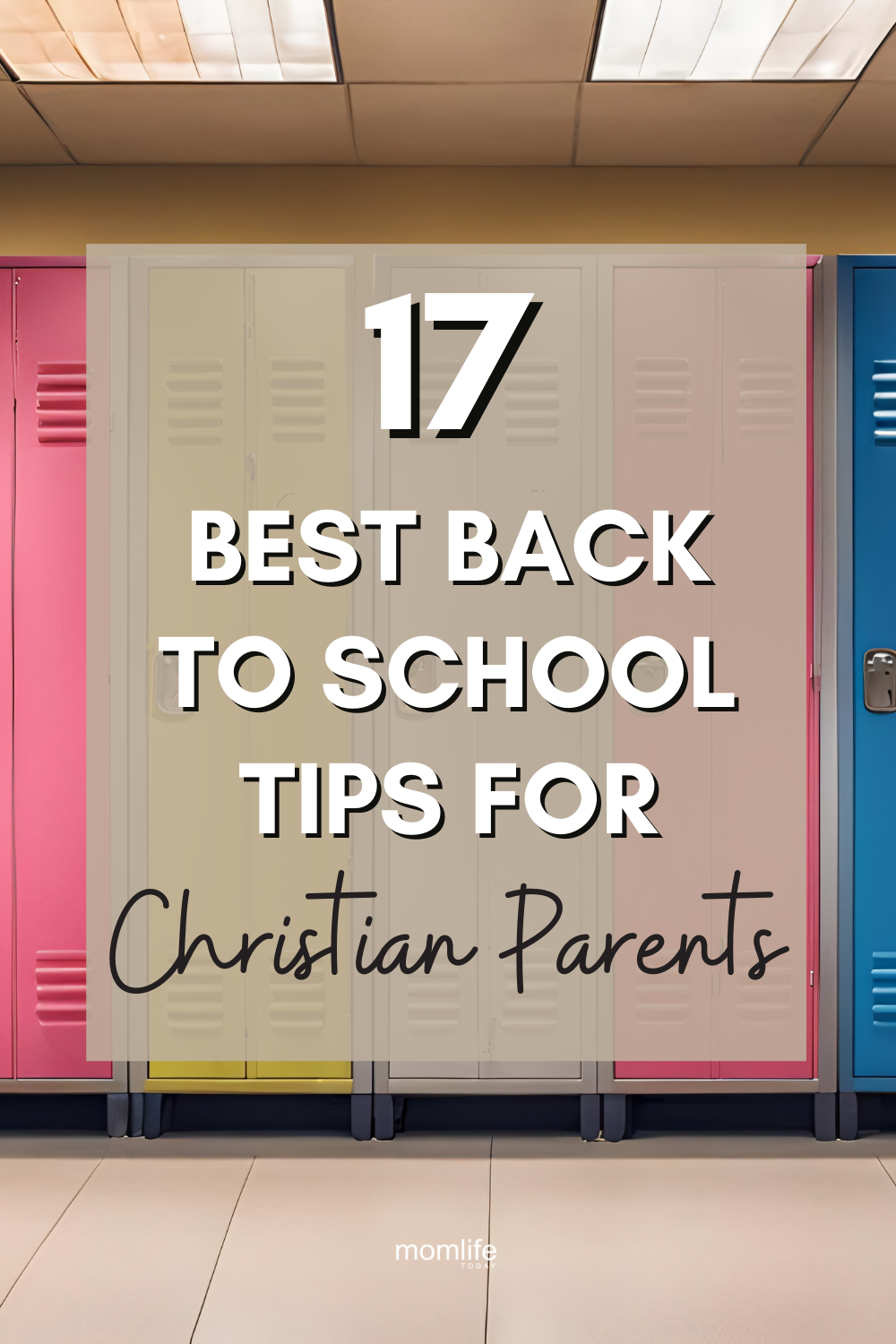 Back to school encouragement for parents