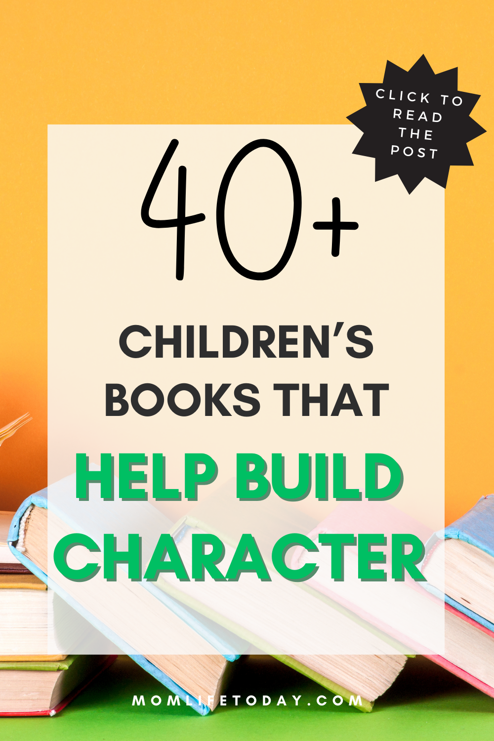 Books that help kids build character