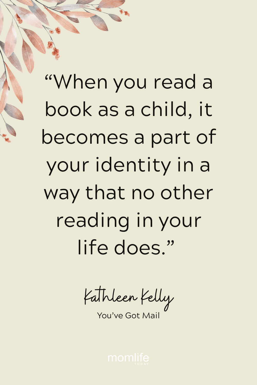 Quote about books for kids