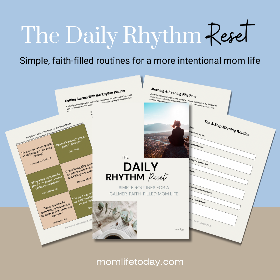 Christian Morning and Evening Routine Templates - The Daily Rhythm Reset