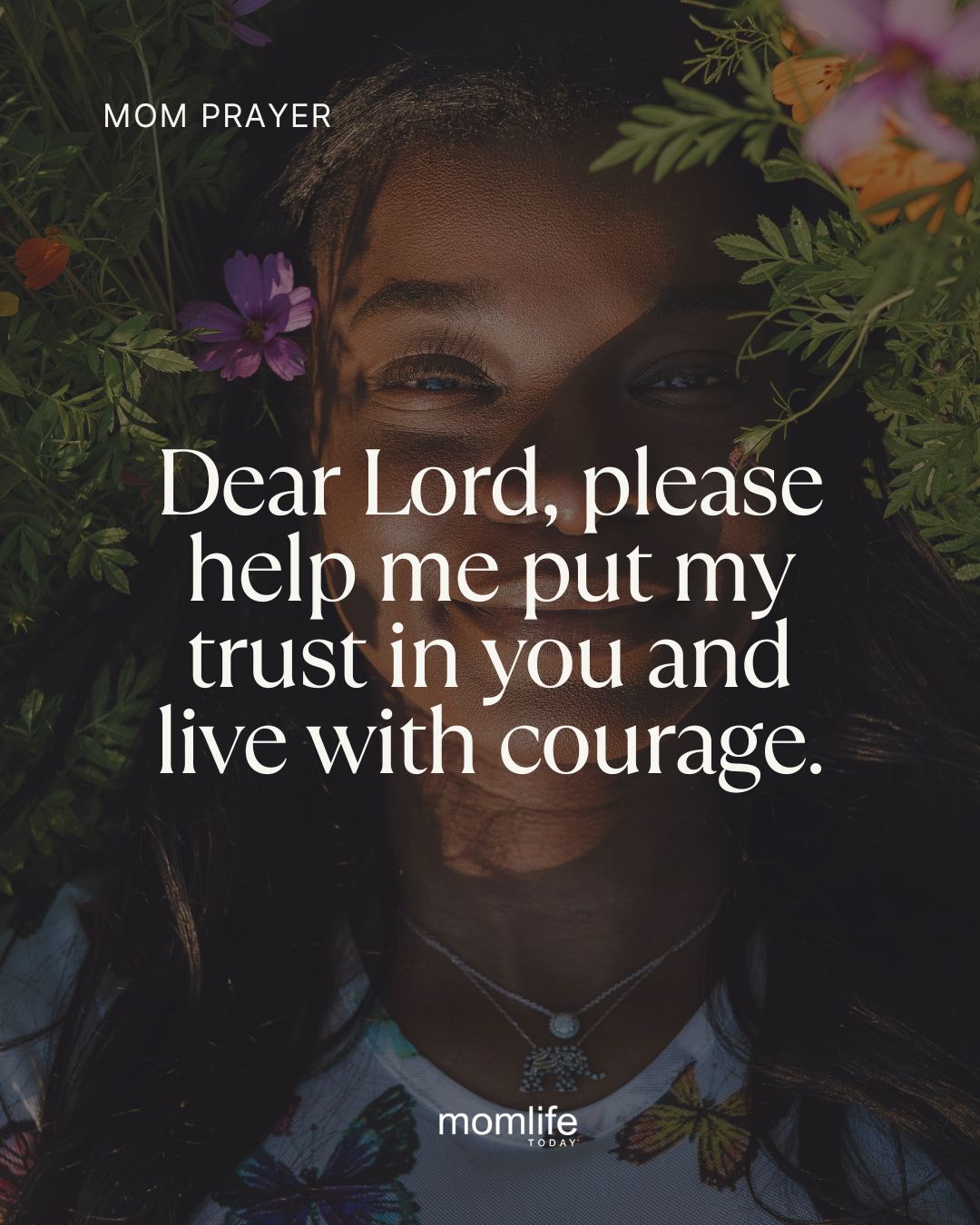 Mom Prayer for courage