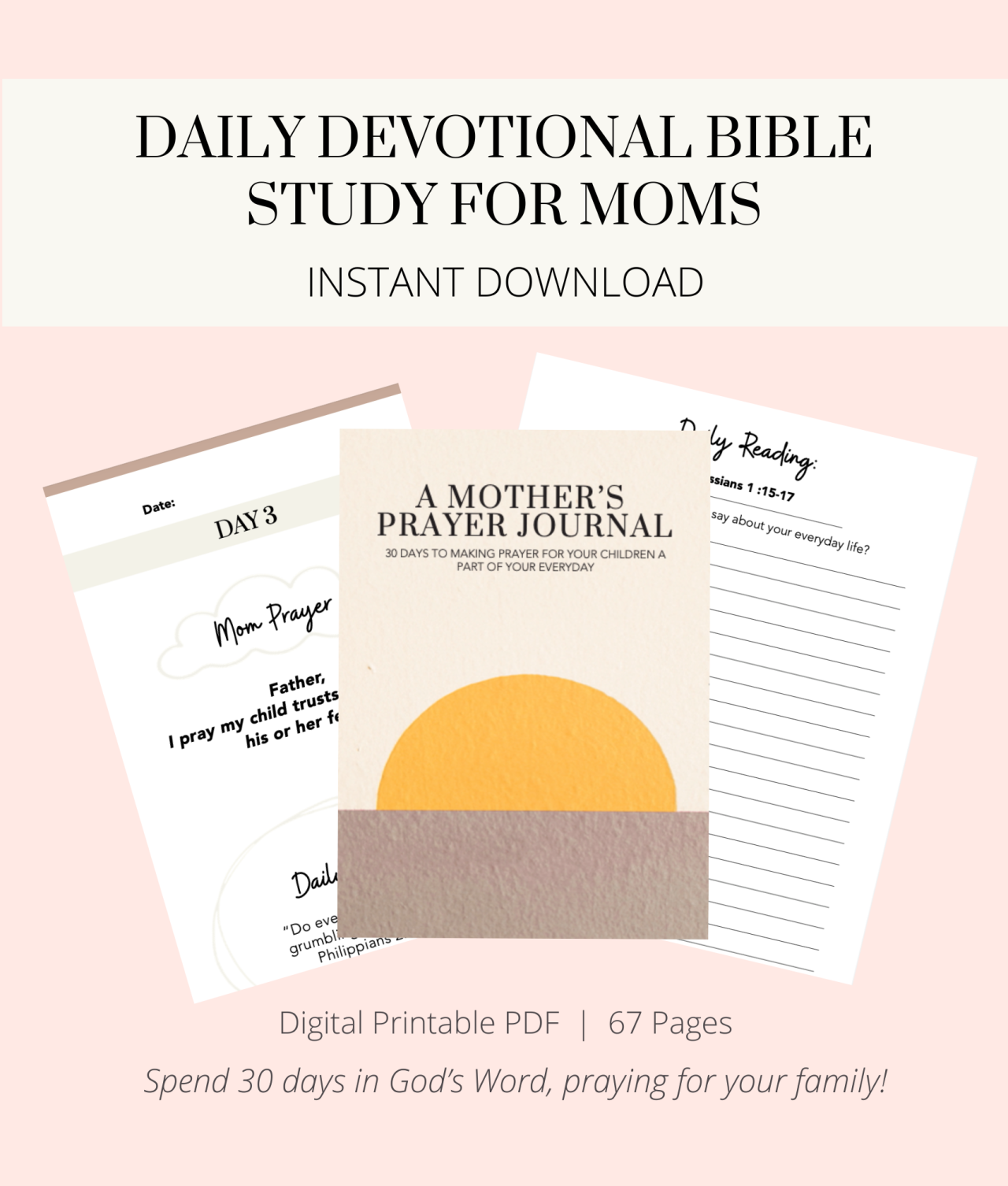 Mom Prayers Daily Devotional