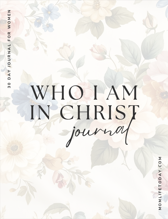 Who I Am in Christ Book - Devotional Journal