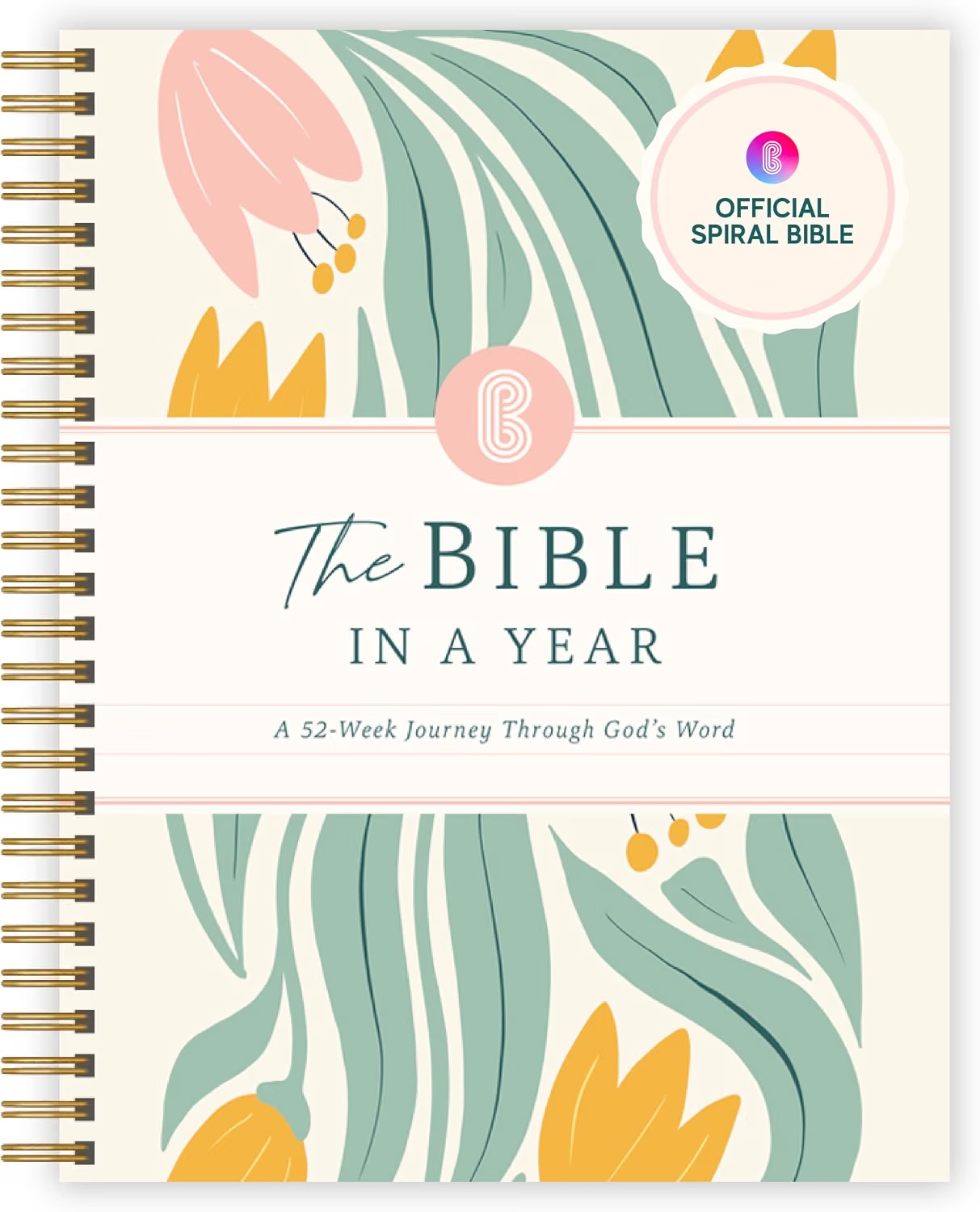 Bible in a year spiral bible - Christian christmas gift guide