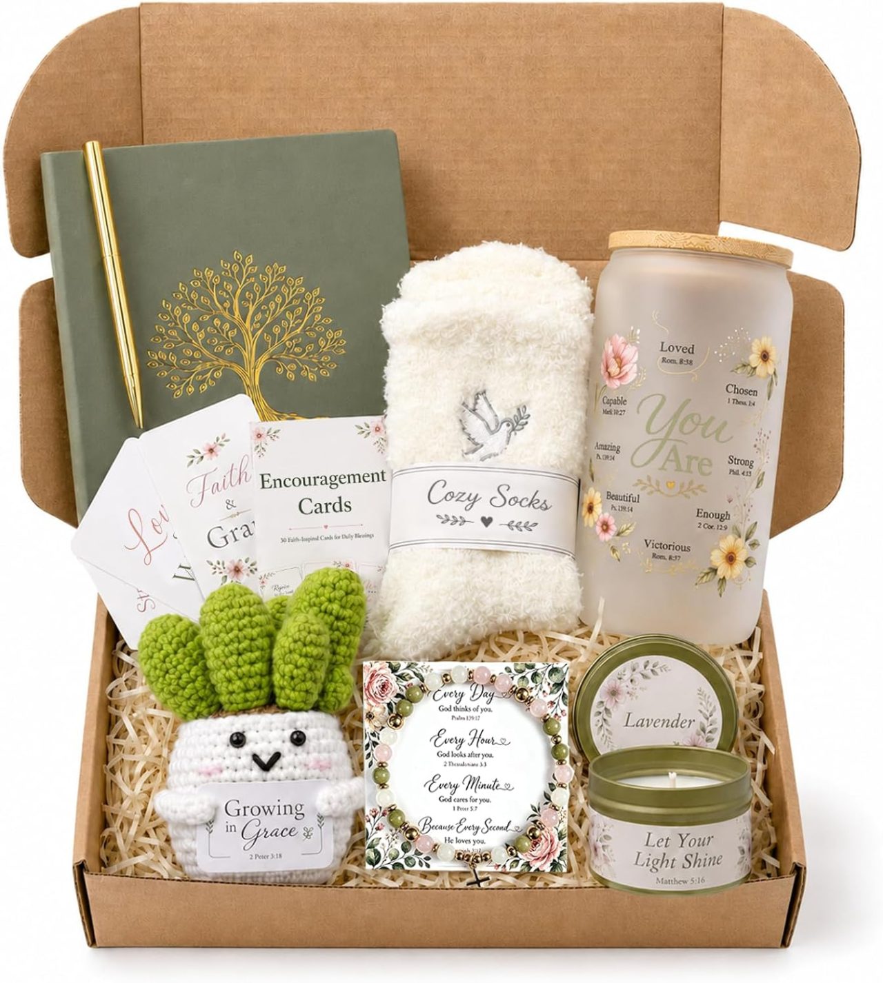 Christian gift idea - gift basket for women